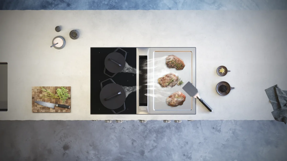 BORA Professional 3.0 spishäll ovanifrån